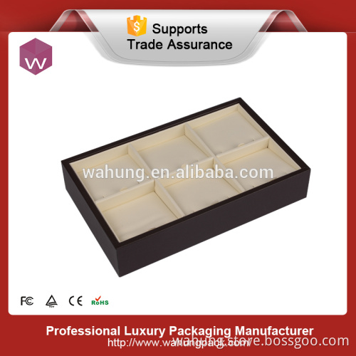 Promotion 2016 jewelry packaging supplies/jewelry mixed display tray